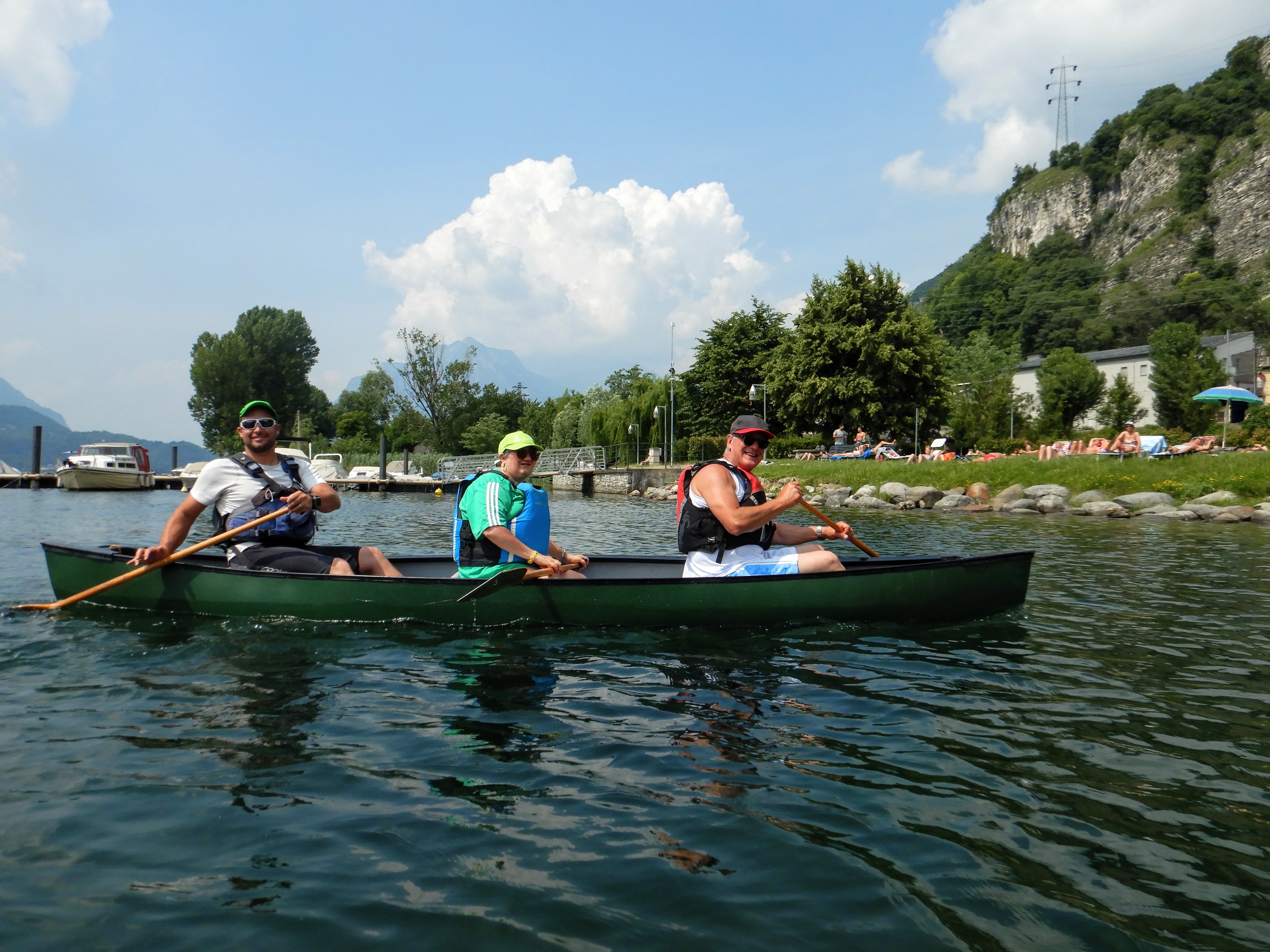 In Kayak a Vercurago